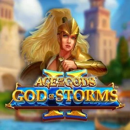 Age Of The Gods: God Of Storms 2 logo by Playtech BigLucky Casino