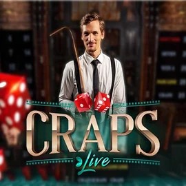Live Craps logo by Evolution BigLucky Casino