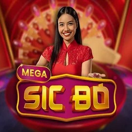 Mega Sic Bo slot logo by Pragmatic Play at BigLucky Casino