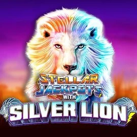 Stellar Jackpots with Silver Lion casino game by Lightning Box Game – featured logo at BigLucky Casino
